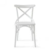 Asir Scaun din lemn, Albero 17 Alb, l42xA45xH89 cm
