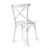 Asir Scaun din lemn, Albero 17 Alb, l42xA45xH89 cm