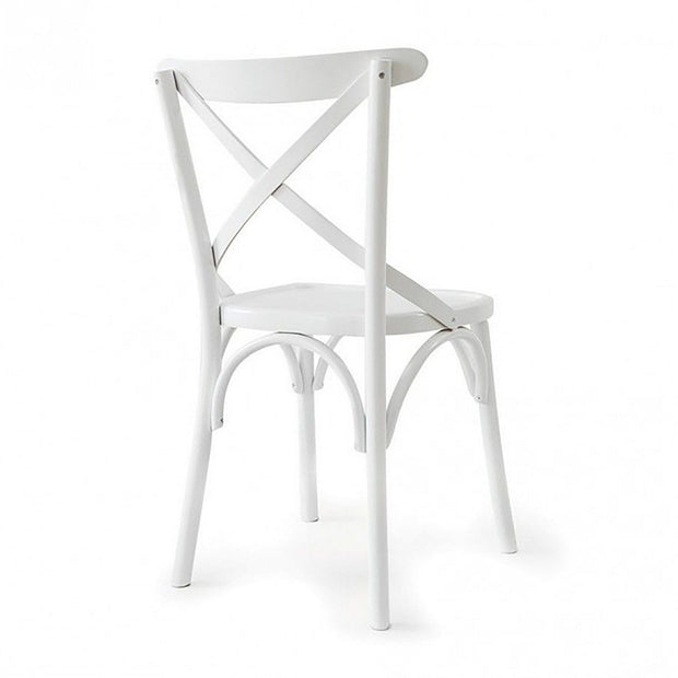 Asir Scaun din lemn, Albero 17 Alb, l42xA45xH89 cm