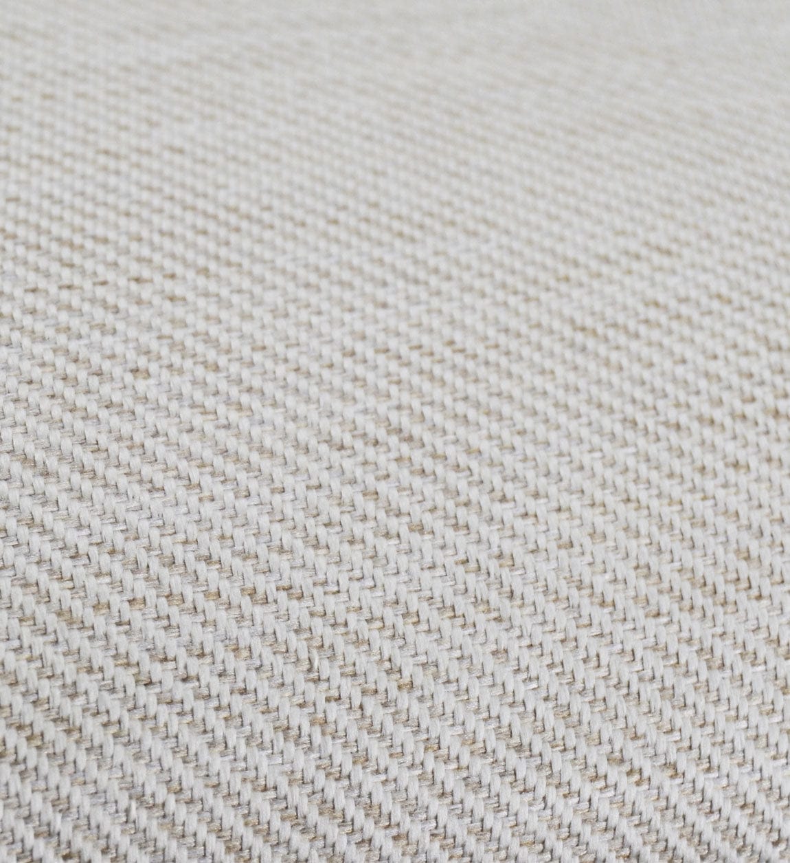 BFSummer Scaun din lemn de tec, tapitat cu stofa, Kate Ivoir / Nuc, l48xA47xH95 cm