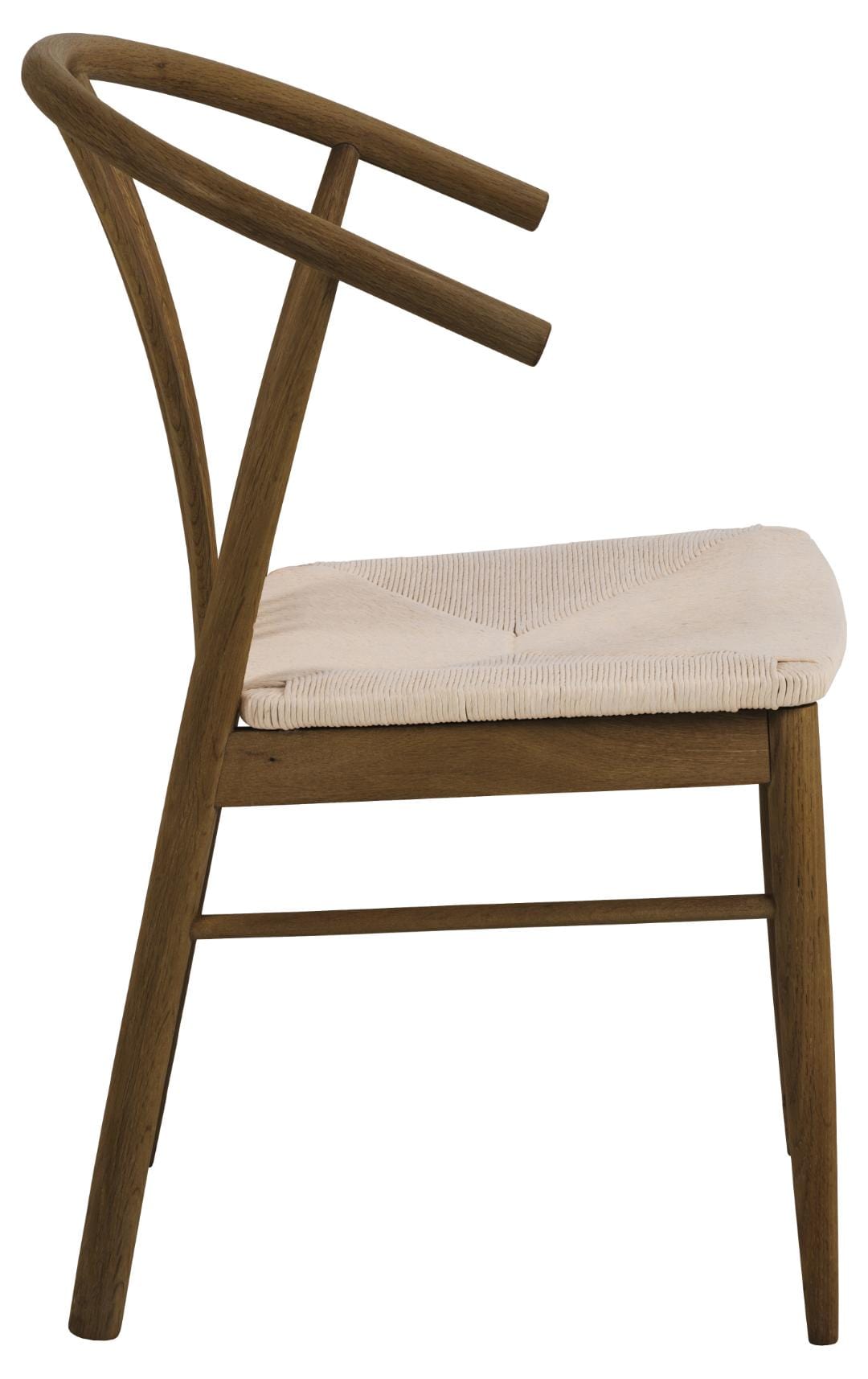 Actona Scaun din lemn, I_York Gri / Natural, l54xA54xH83 cm