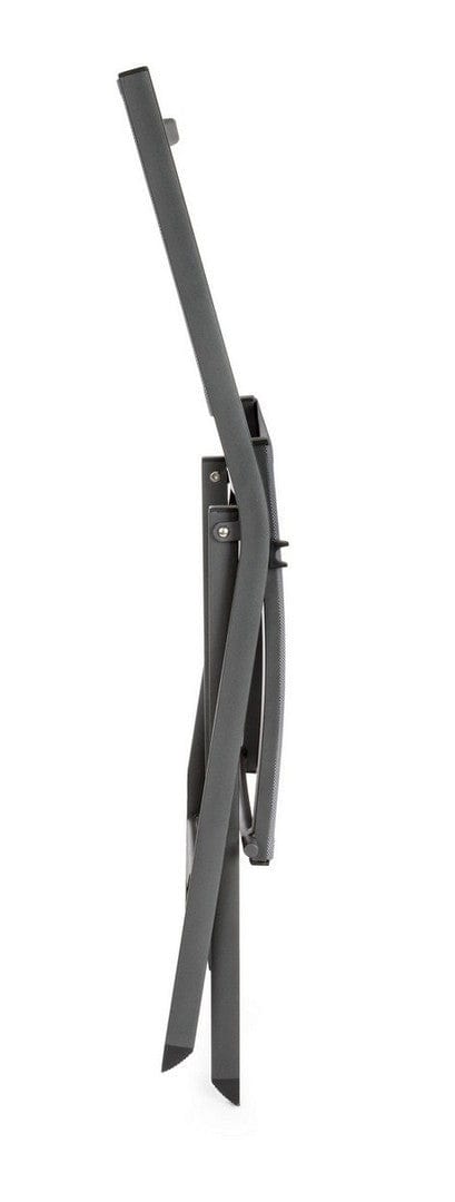 Scaun pliabil de gradina / terasa din metal Elin Gri / Antracit, l47xA57xH88 cm (8)