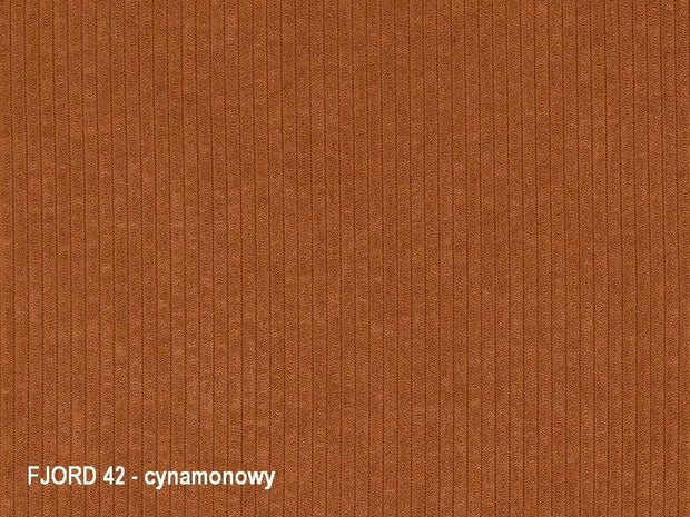 BFSummer Scaun tapitat cu stofa si picioare metalice, Pasha Caramiziu / Negru, l49xA43xH84 cm