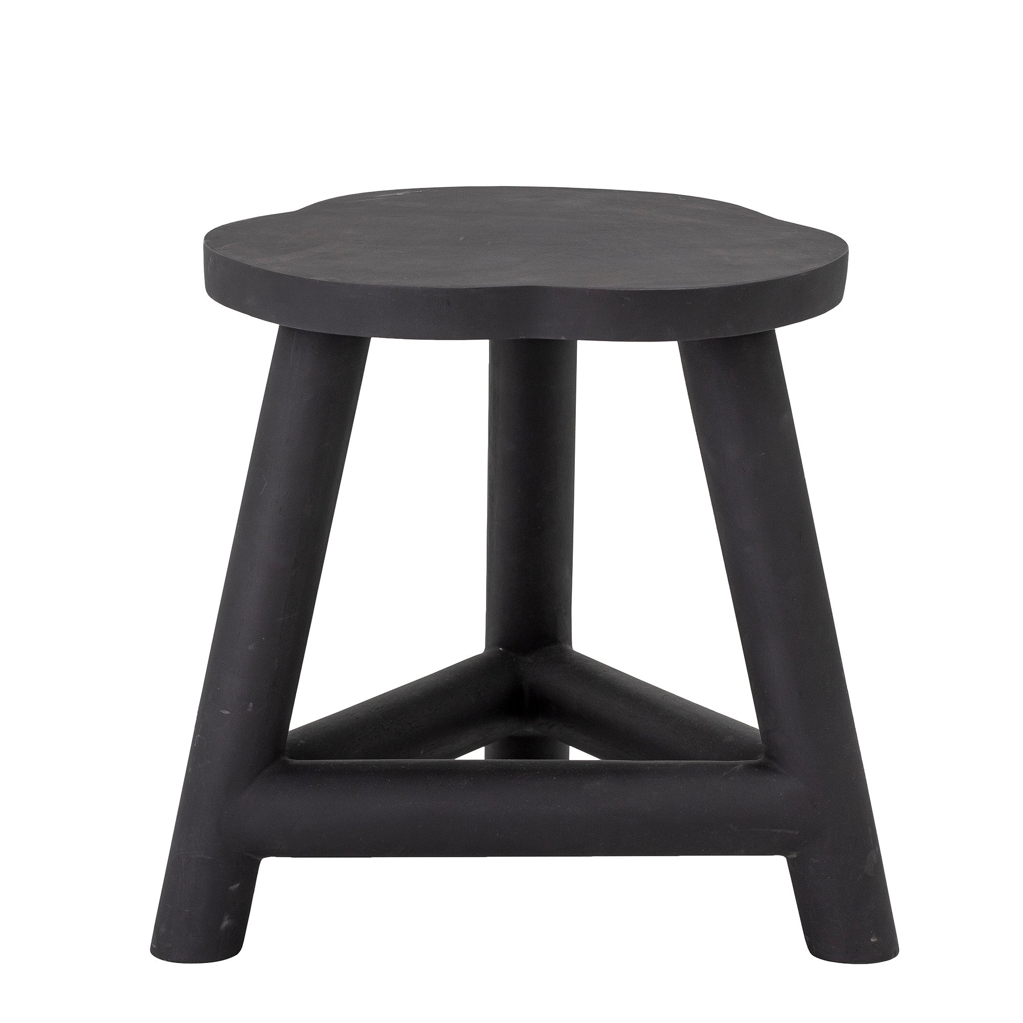 Scaunel din lemn, Malie Negru, l35xA35xH38 cm