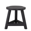 Scaunel din lemn, Malie Negru, l35xA35xH38 cm