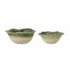 Set 2 boluri din ceramica, Savanna Verde, 300 / 130 ml (1)
