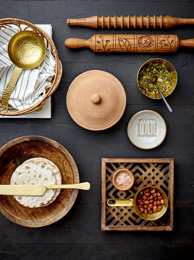 Set 2 cosuri pentru paine din ratan, Anton Natural, Ø30xH12 / Ø25xH10 cm (3)