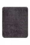 Set 2 covorase pentru baie antiderapante din poliester, Pufy Antracit, 60 x 100 / 50 x 80 cm (1)