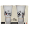 Set 2 pahare din sticla, Mickey Mouse Multicolor, 490 ml