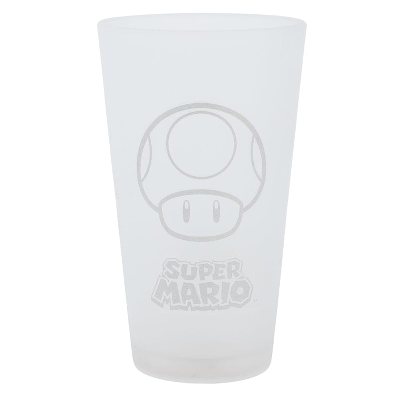 Set 2 pahare din sticla, Super Mario Multicolor, 490 ml (2)