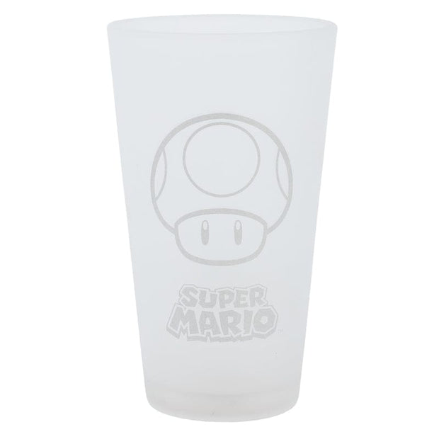 Set 2 pahare din sticla, Super Mario Multicolor, 490 ml (2)