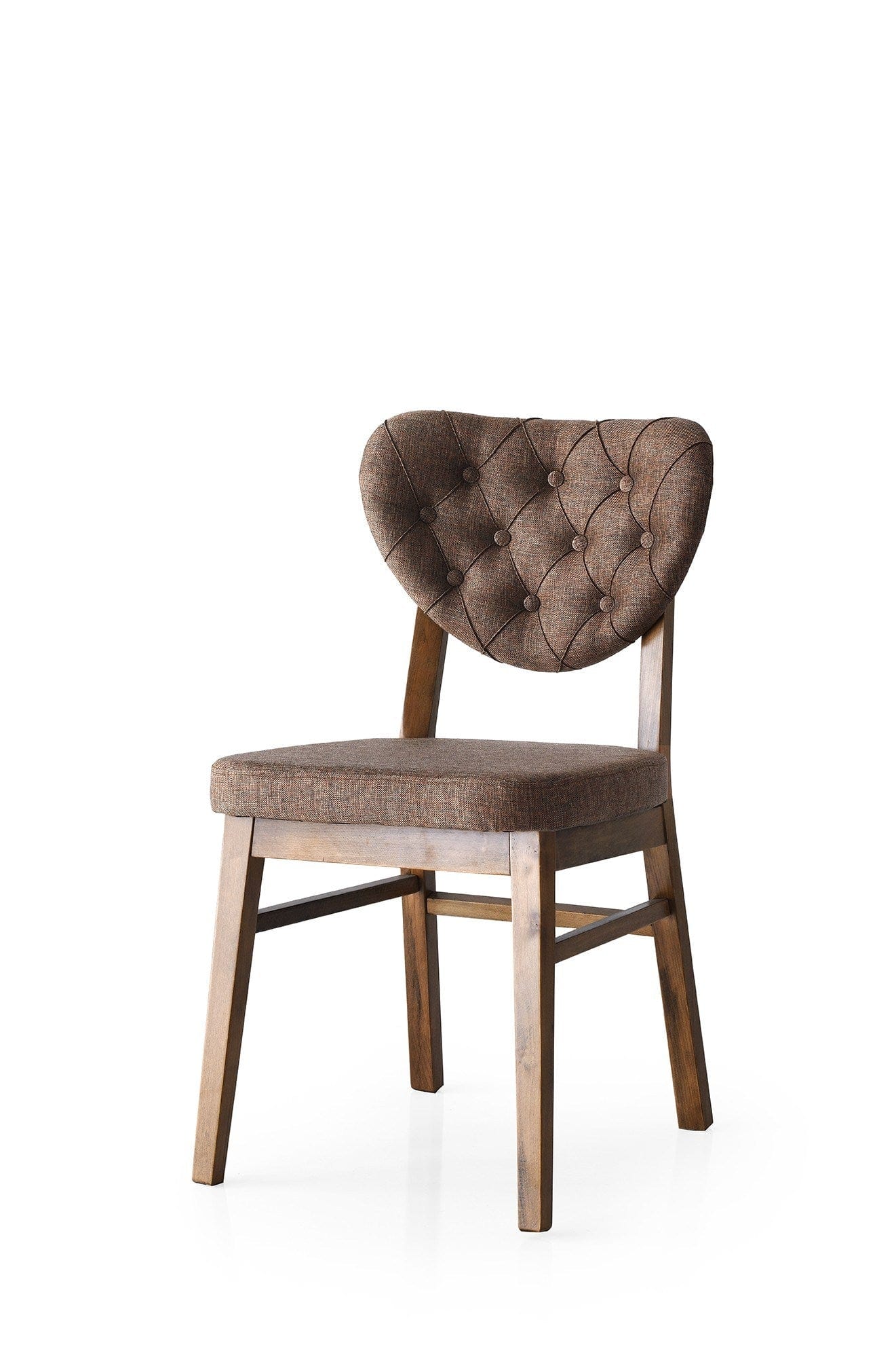 Set 2 scaune din lemn de fag, tapitate cu stofa Elma Maro, l47xA52xH88 cm (1)