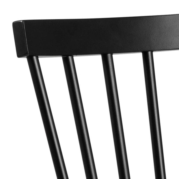 Set 2 scaune din lemn de mesteacan, Riano Negru, l50,5xA49,5xH86 cm (6)