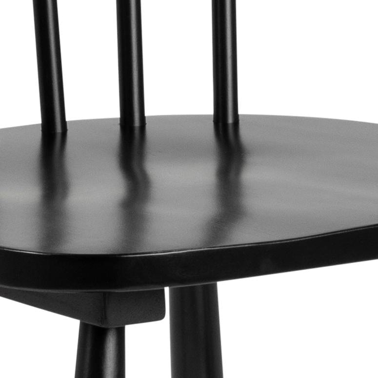 Set 2 scaune din lemn de mesteacan, Riano Negru, l50,5xA49,5xH86 cm (7)