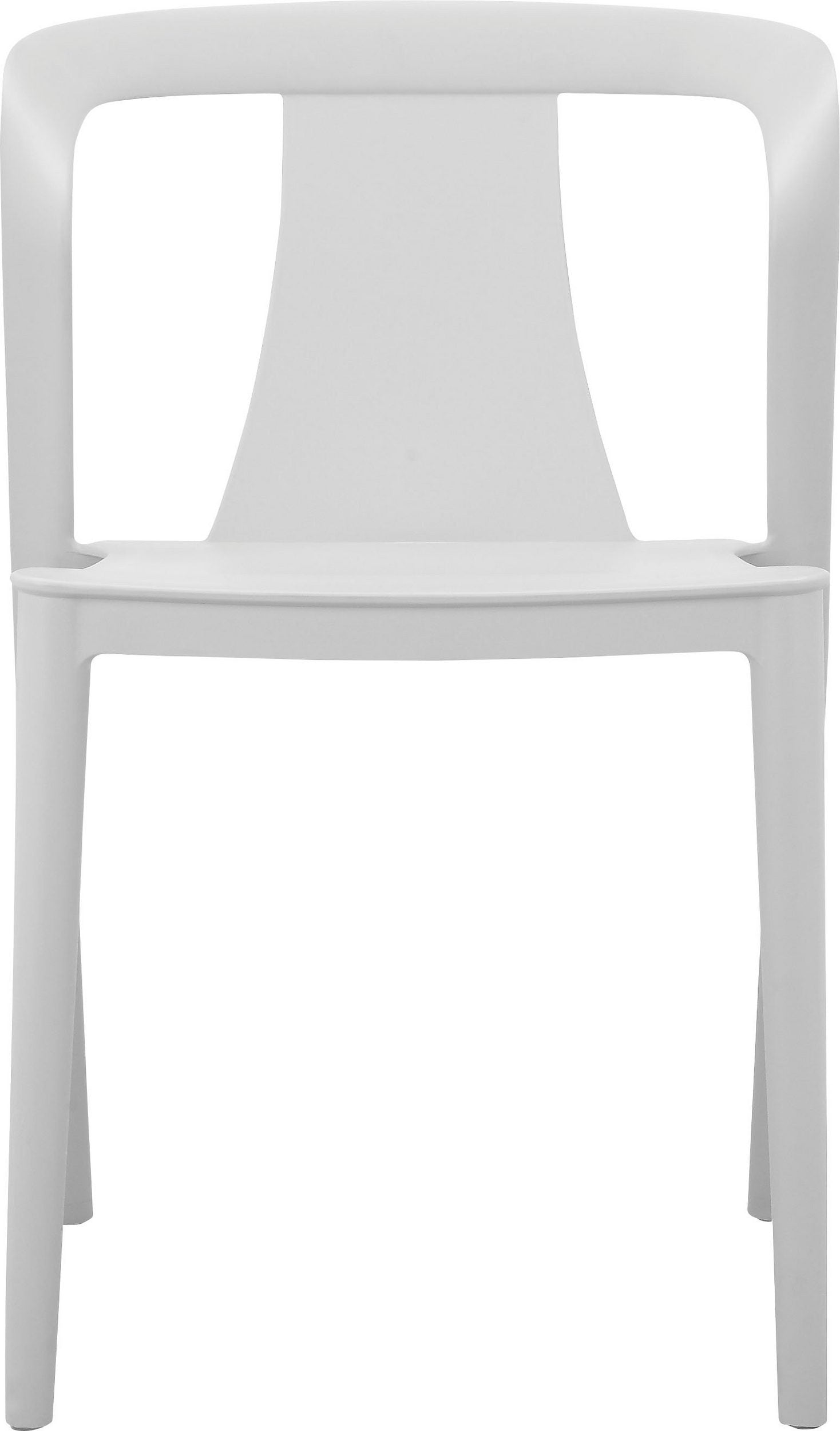 Dorel Home Set 2 scaune din plastic, Aviva Velvet Gri, l49xA54xH77 cm