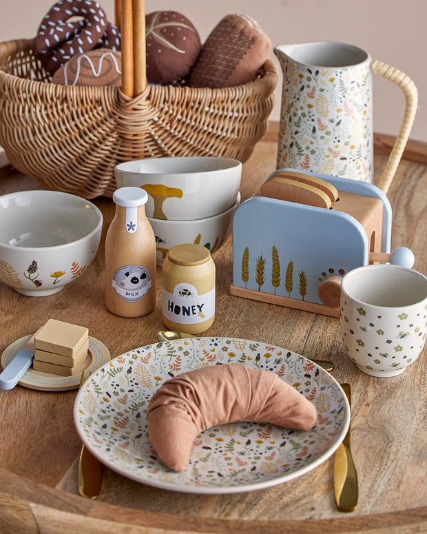 Set 3 boluri din ceramica, Harvest Natural, 320 ml (5)