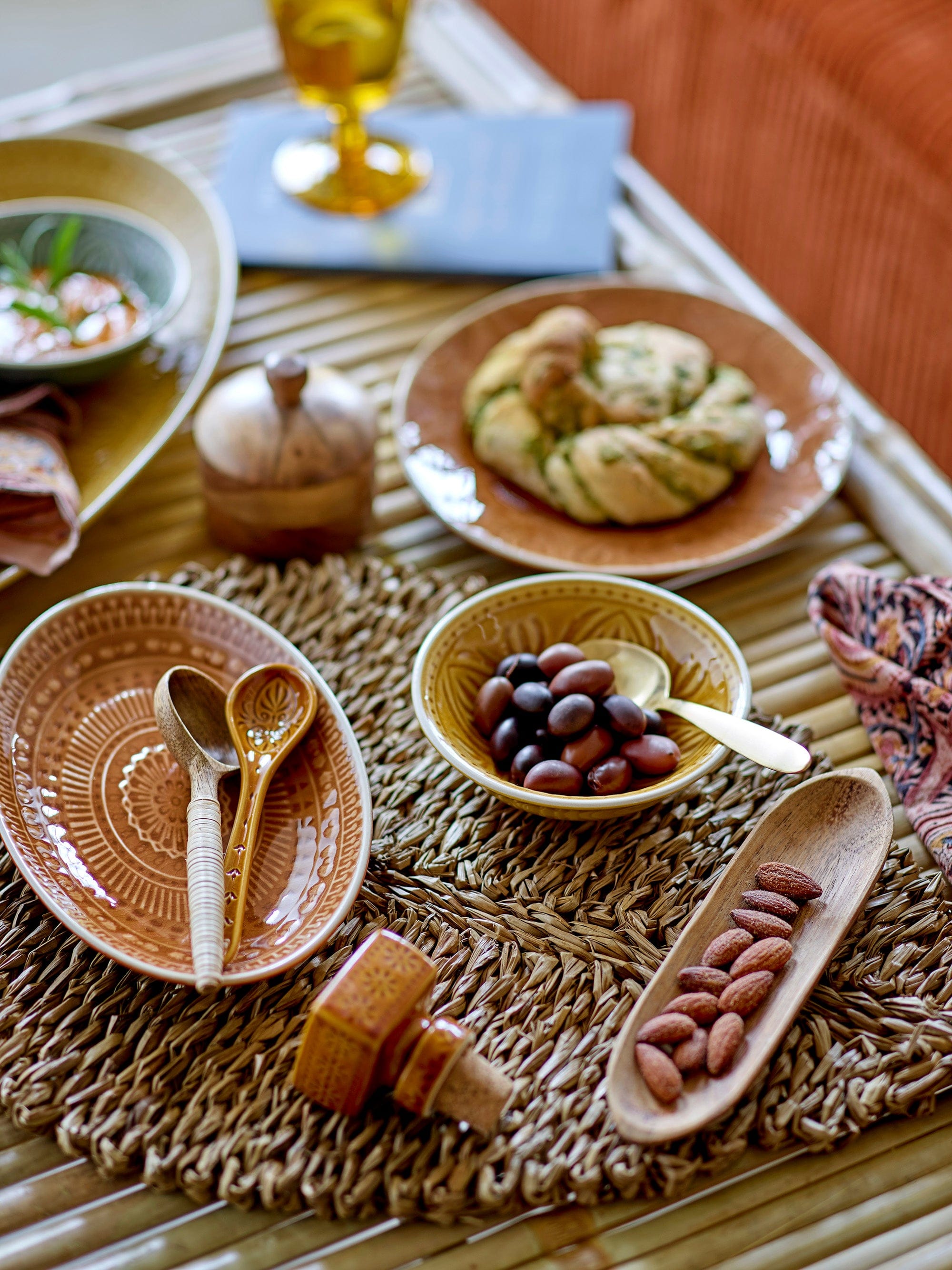 Set 3 boluri din ceramica, Rani Verde, 150 ml (4)