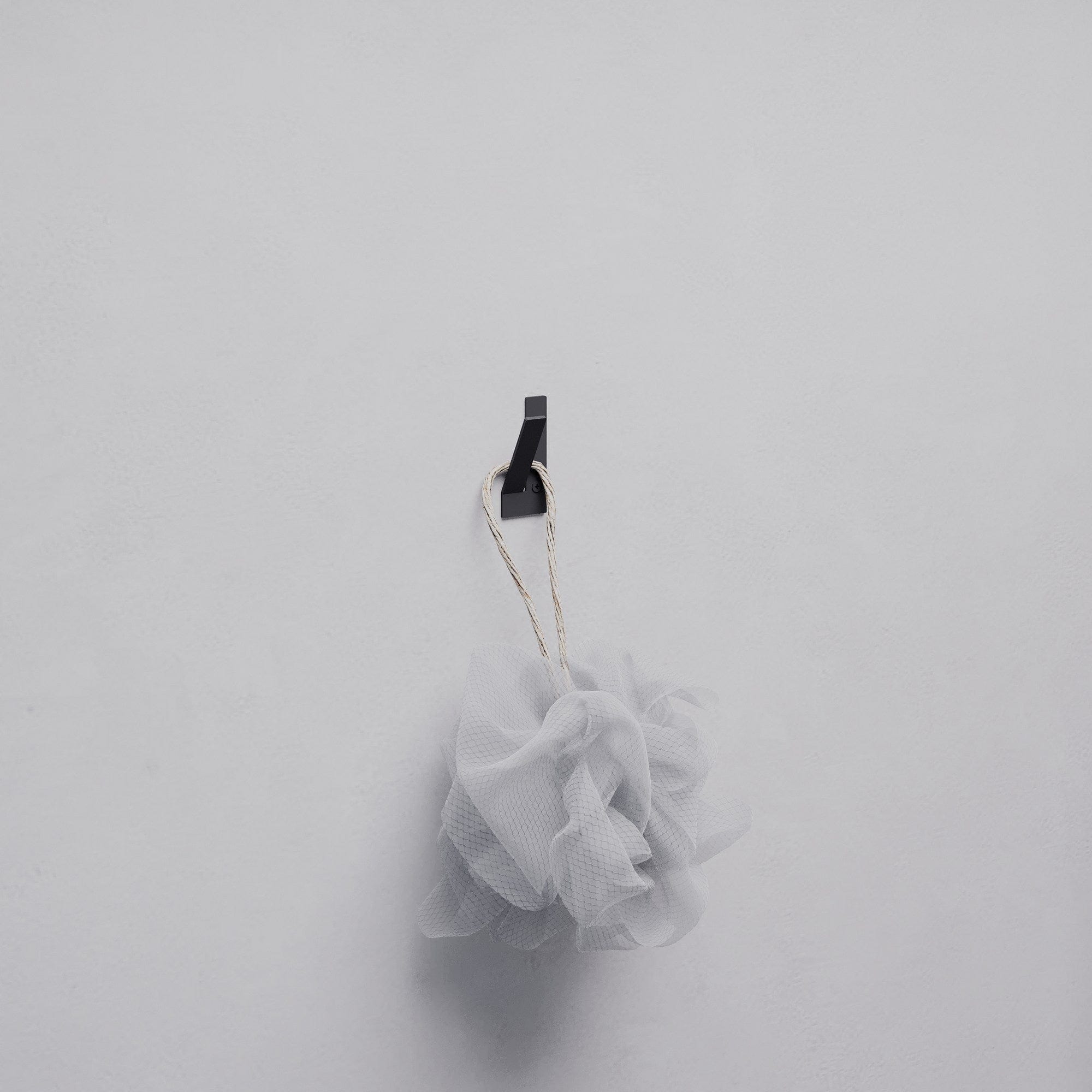 Set 3 carlige metalice pentru perete, Nora Negru, l2,6xA3,1xH6 cm (2)