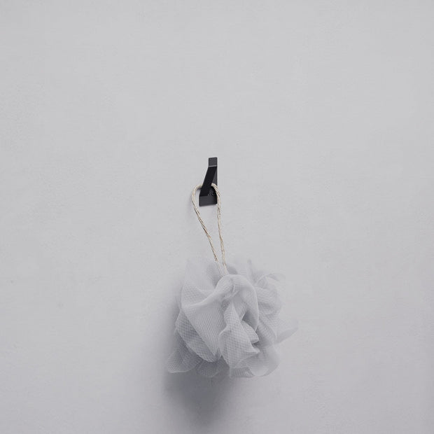 Set 3 carlige metalice pentru perete, Nora Negru, l2,6xA3,1xH6 cm (2)