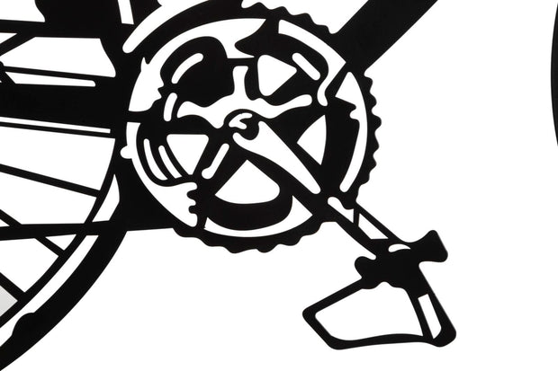 Set 3 decoratiuni din metal, Bike Multicolor, l40xA1,3xH60 cm (2)