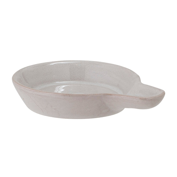 Set 4 boluri cu suport, din ceramica, Iris Gri, 75 ml (2)