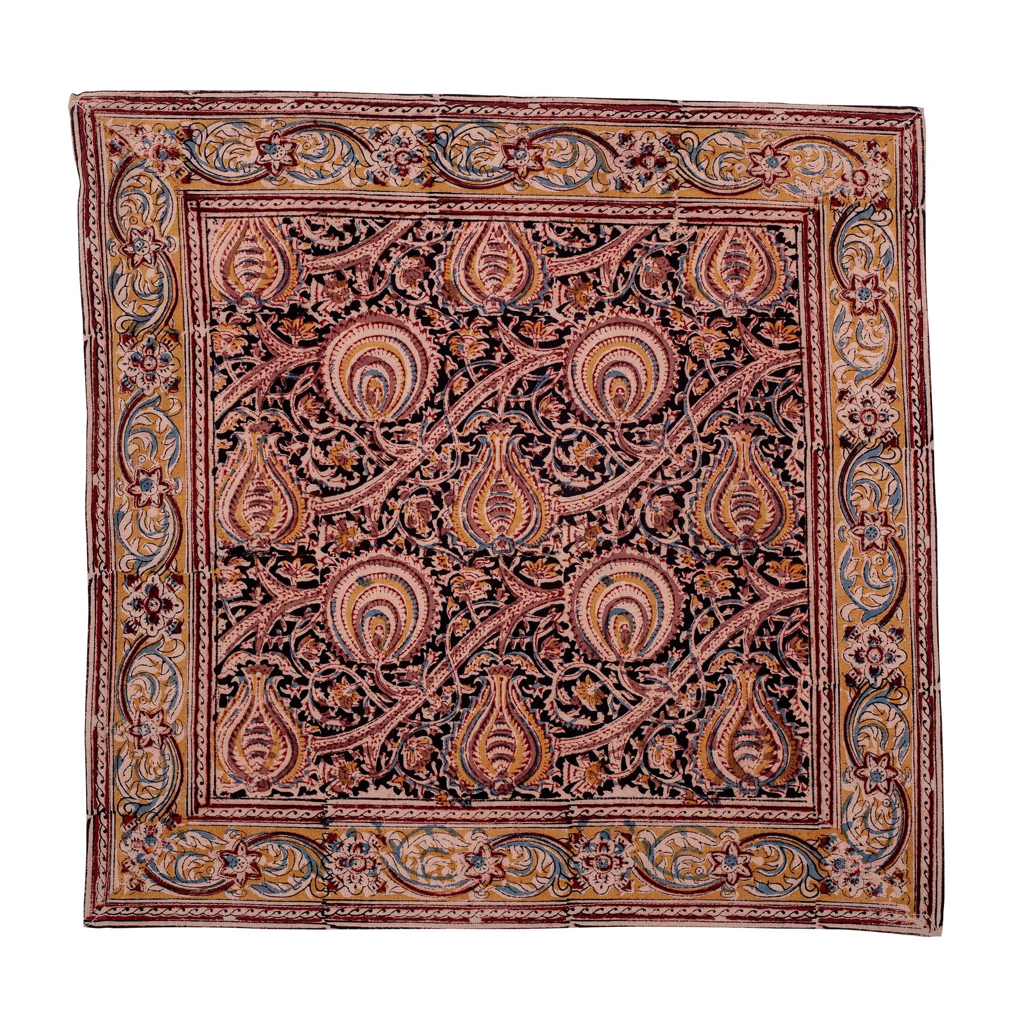 Set de 4 servetele din bumbac, Nill Rosu, L45xl45 cm (2)