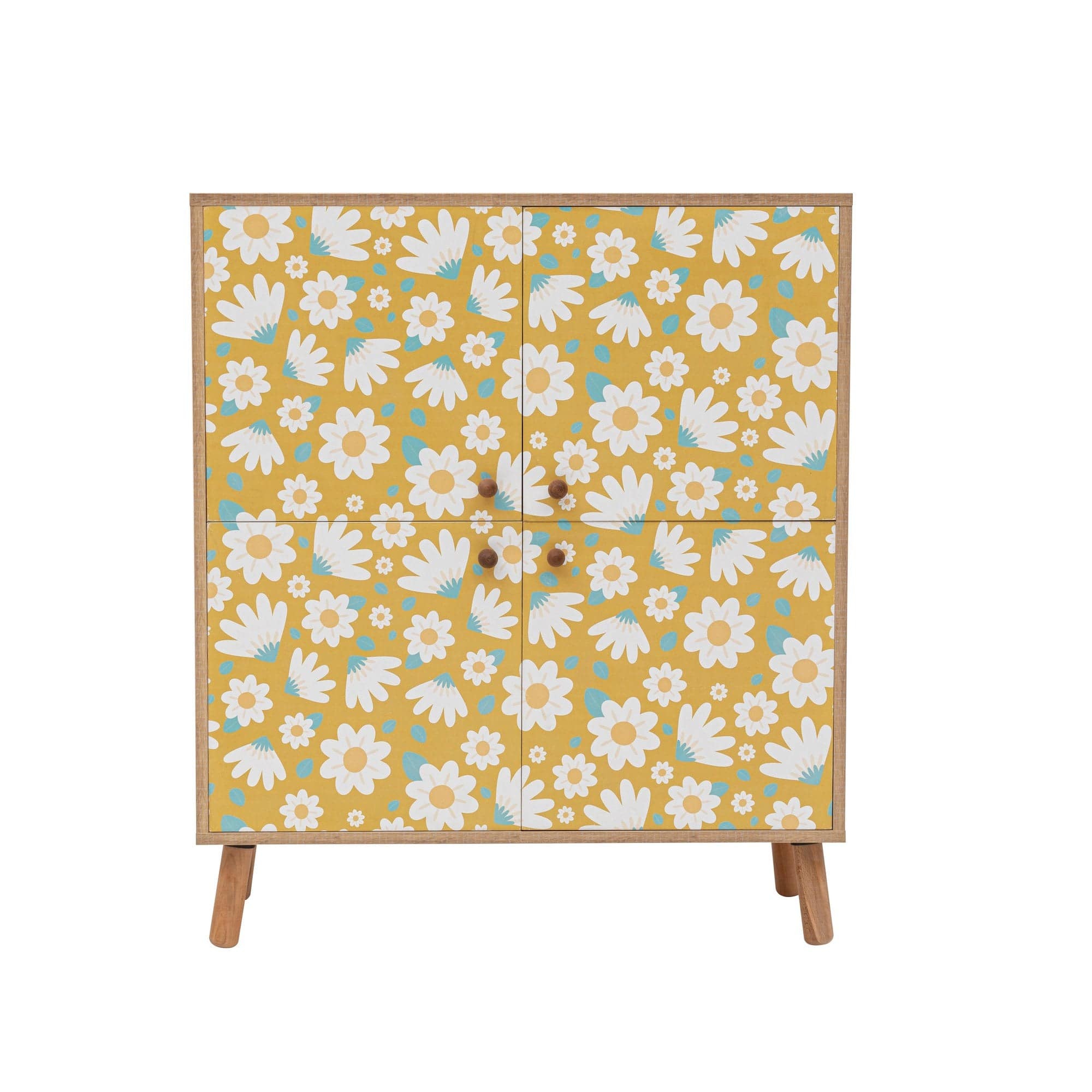 Asir Set de mobila hol din pal, 2 piese, Multilux Posy 900 Multicolor / Cappuccino