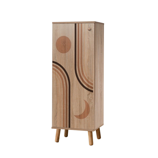 Asir Set de mobila hol din pal, 2 piese, Vegas 934-900 Multicolor / Cappuccino