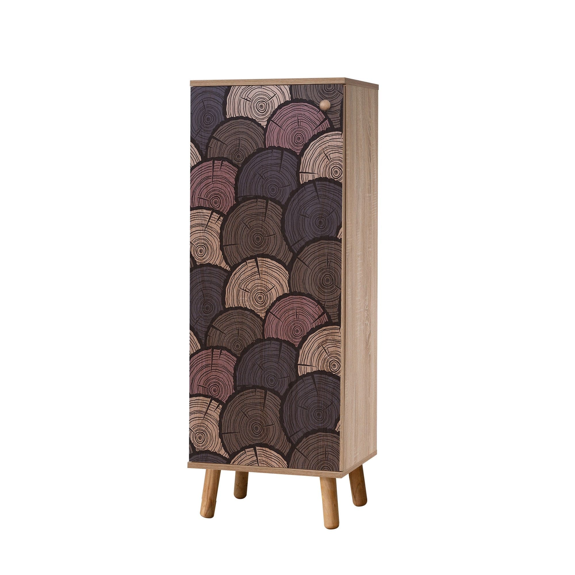 Set de mobila hol din pal, 2 piese, Vegas 939-900 Multicolor / Cappuccino (2)