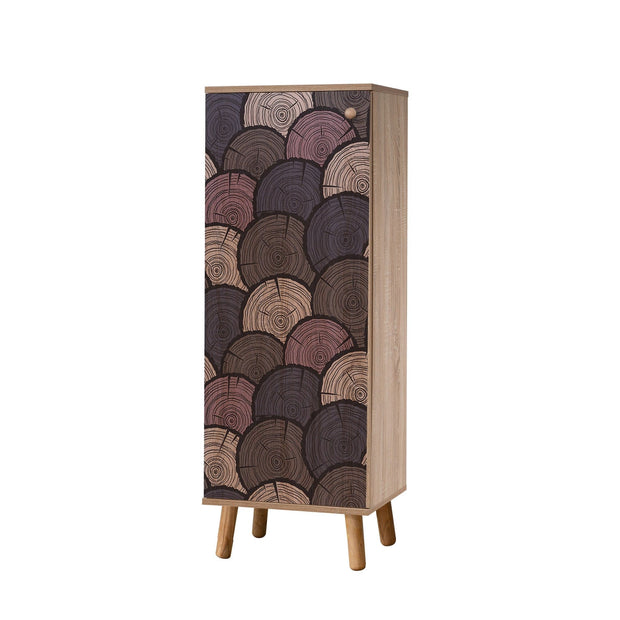 Set de mobila hol din pal, 2 piese, Vegas 939-900 Multicolor / Cappuccino (2)