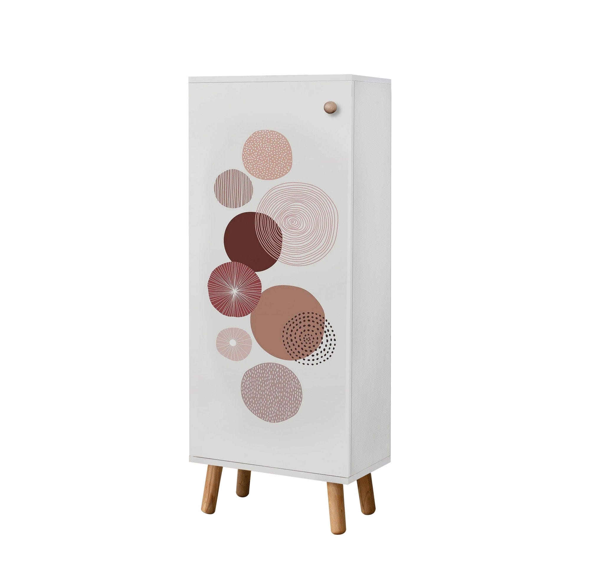 Asir Set de mobila hol din pal, 2 piese, Vegas 940-900 Alb / Cappuccino