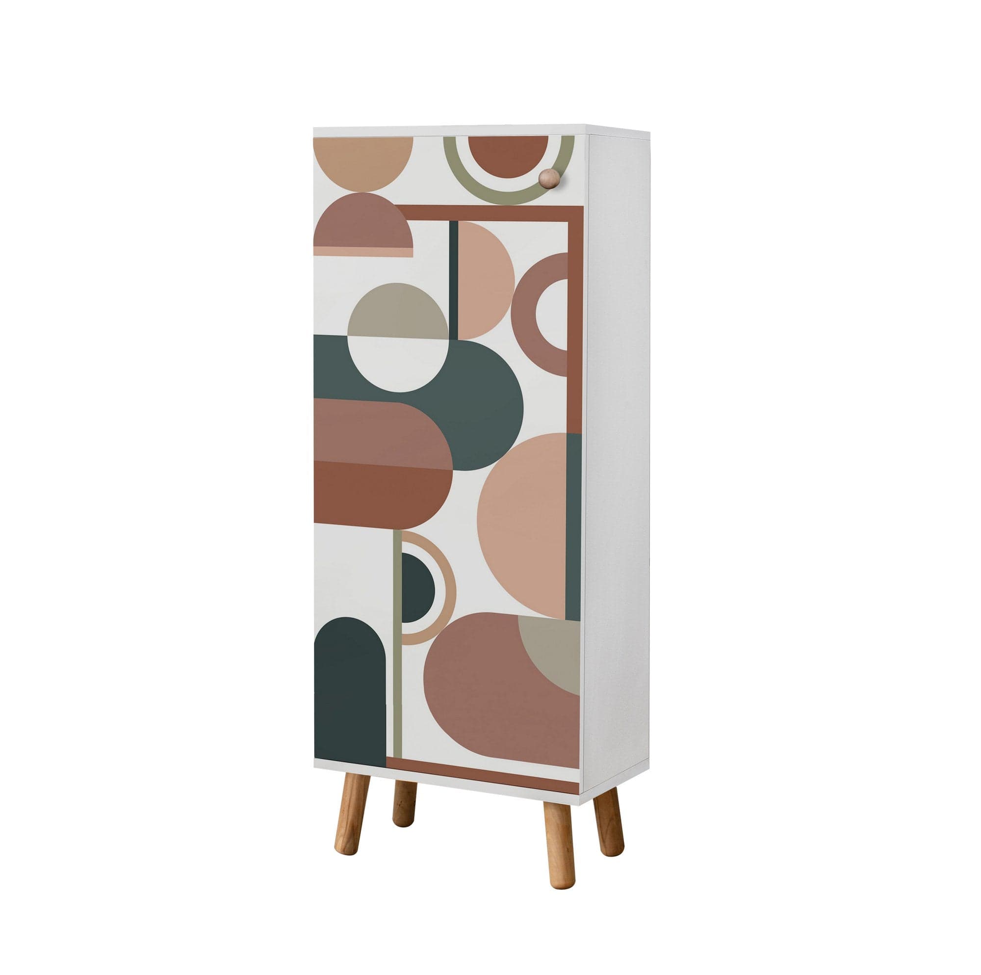 Asir Set de mobila hol din pal, 2 piese, Vegas 942-1070 Multicolor / Verde