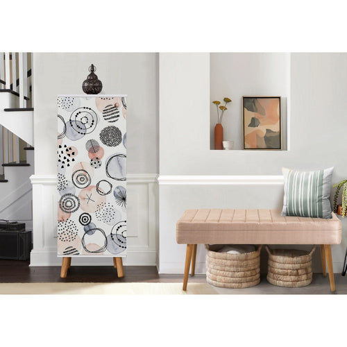 Asir Set de mobila hol din pal, 2 piese, Vegas 944-900 Alb / Cappuccino