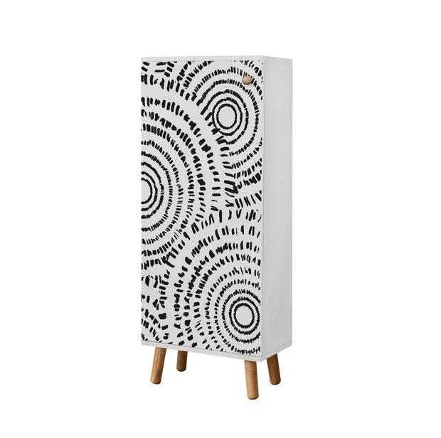 Asir Set de mobila hol din pal, 2 piese, Vegas 946-1053 Alb / Antracit