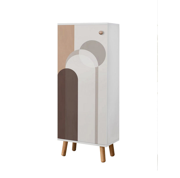 Asir Set de mobila hol din pal, 2 piese, Vegas 948-900 Alb / Cappuccino