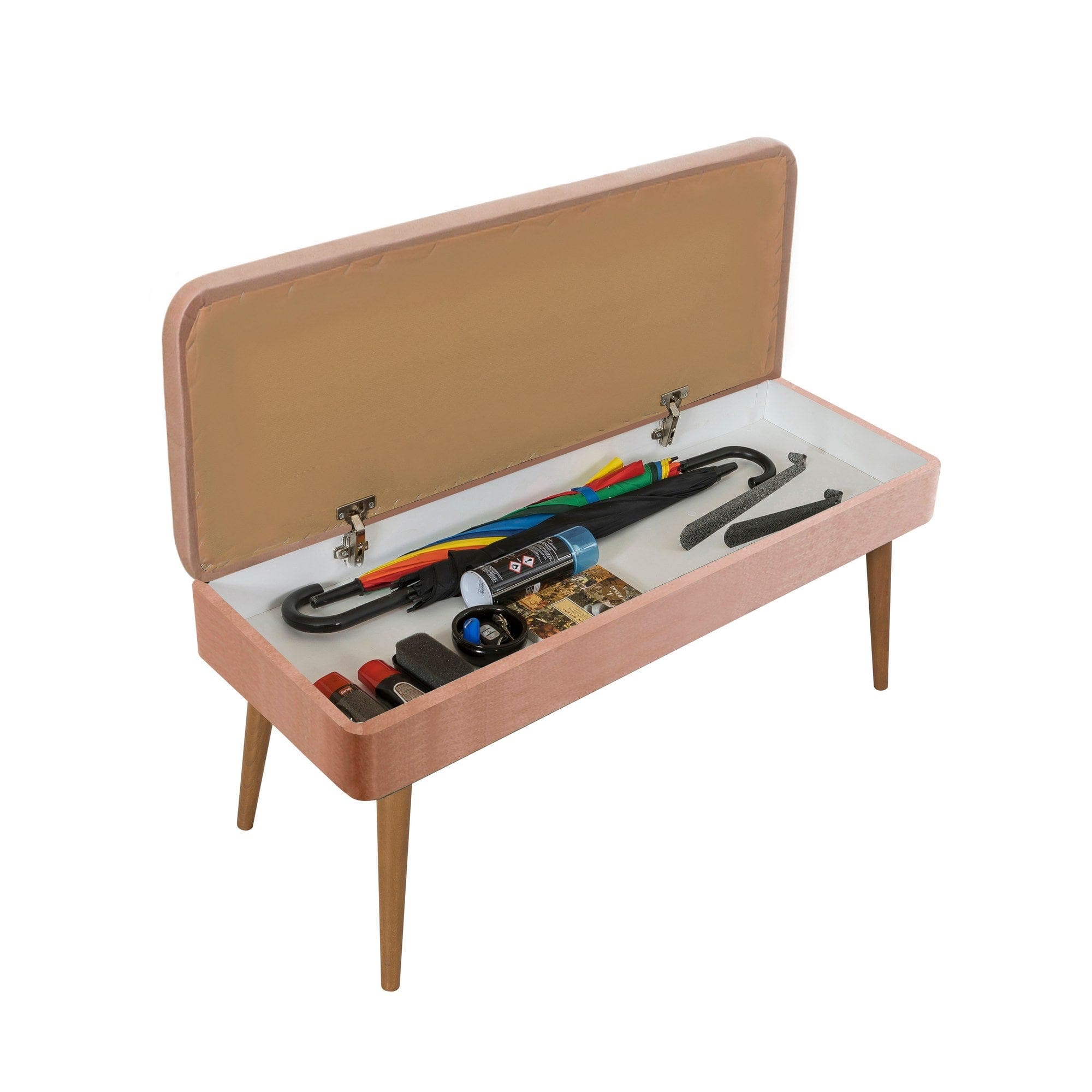 Asir Set de mobila hol din pal, 2 piese, Vegas 949-900 Alb / Cappuccino