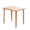 Asir Set masa si scaun din pal, pentru copii, Pearl Kids Natural, L60xl40xH53 cm