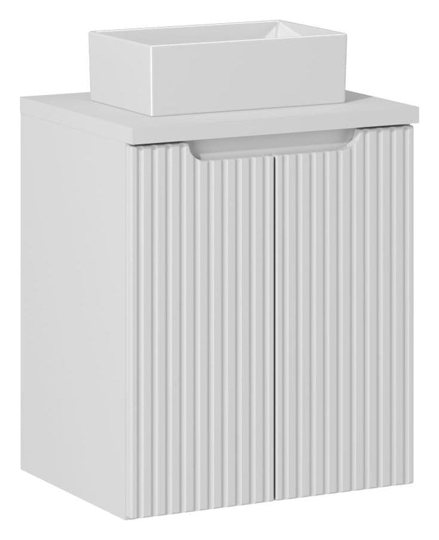 Set masca si lavoar, 50 cm, Gaja D Alb