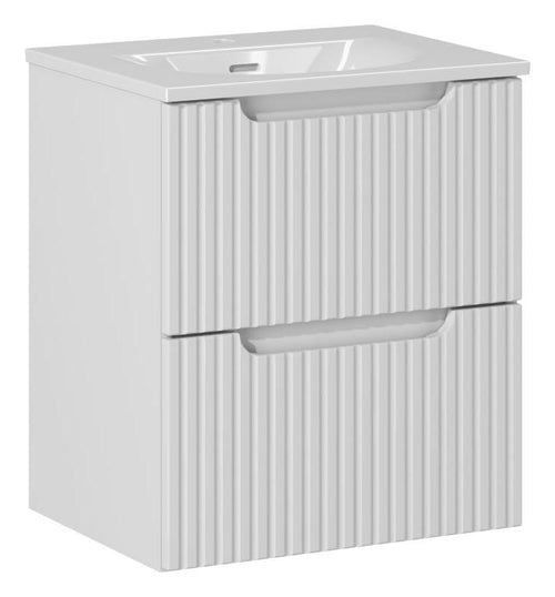 Set masca si lavoar, 50 cm, Sky Alb