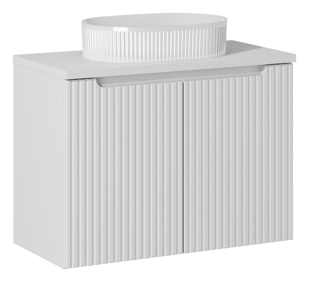 Set masca si lavoar, 80 cm, Beyond D Alb