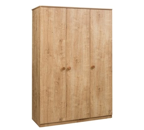 Set Mobila dormitor din pal, pentru tineret 5 piese Mocha Nature (8)