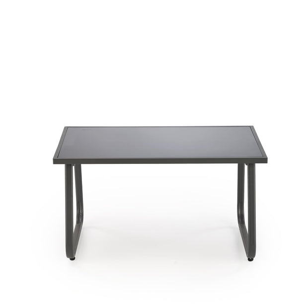 Set mobilier pentru gradina / terasa, Conor Gri, banca 2 locuri + 2 scaune + masa de cafea (5)