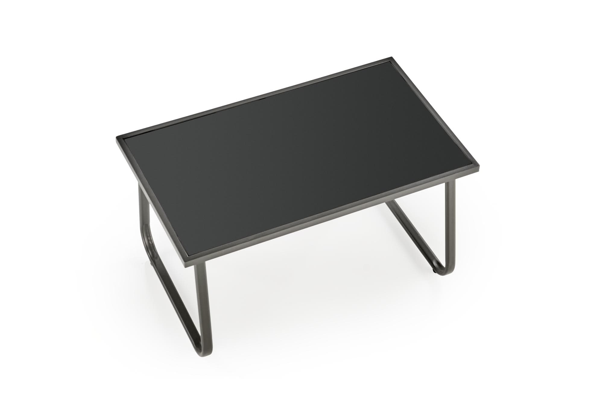 Set mobilier pentru gradina / terasa, Conor Gri, banca 2 locuri + 2 scaune + masa de cafea (7)