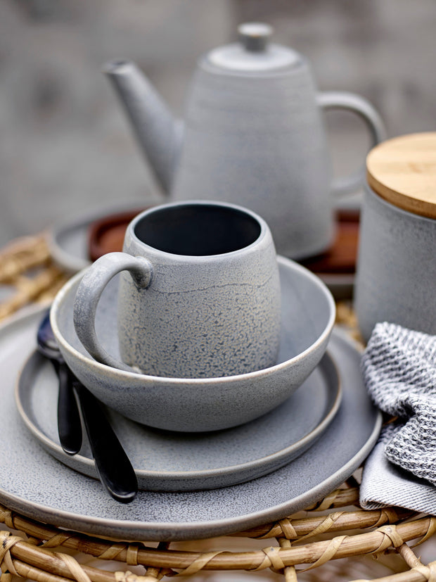 Set vesela din ceramica, Kendra Gri, 12 piese (5)