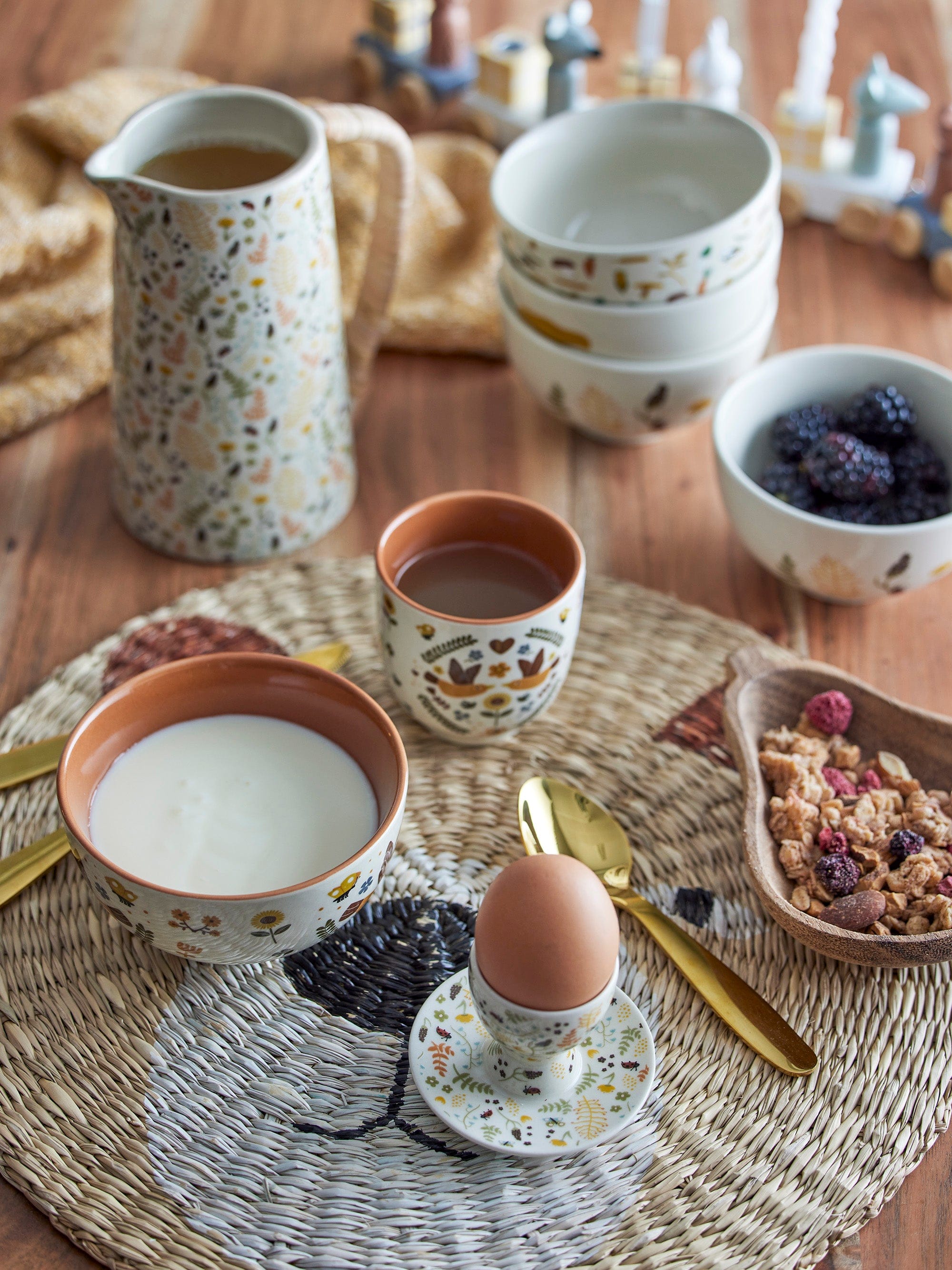 Set vesela din ceramica, pentru copii, Bryn Natural, 3 piese (3)