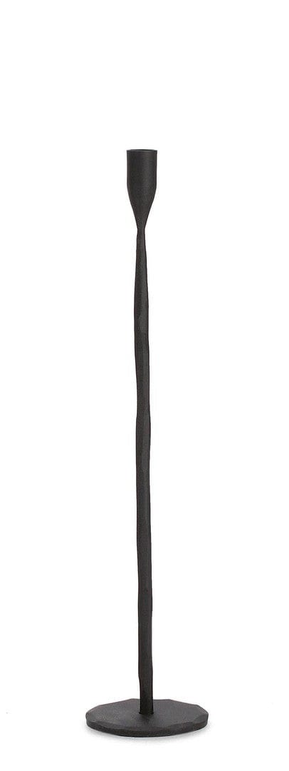 Sfesnic din metal Tehri Negru, Ø10,5xH50 cm