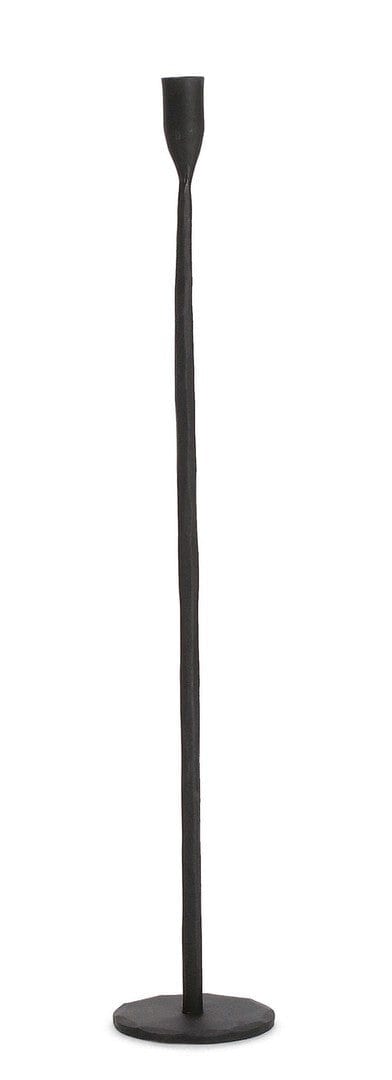 Sfesnic din metal Tehri Negru, Ø11xH60 cm