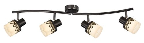 RabaLux Spot Lacey 5344 Negru / Alb