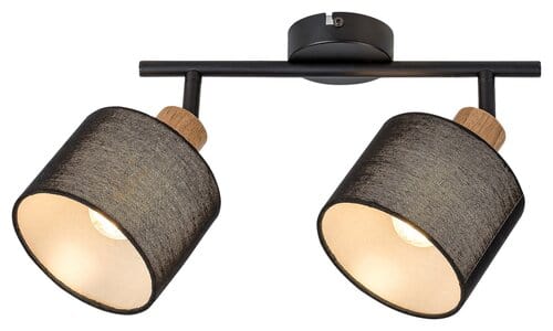 Spot Miguel 3245 Stejar / Negru