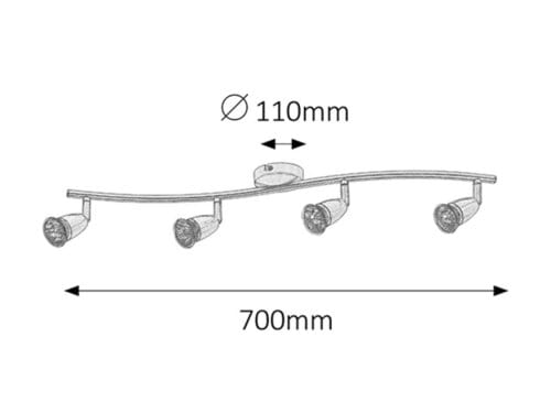 RabaLux Spot Norman 5998 Bronz